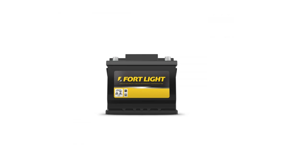 Bateria Fort Light 45Ah, entrega e instalação em Limeira